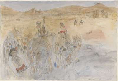 Image of Premiere Compagnie de Meharistes, Palmyra, Syrian Desert