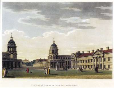 Image of Great Court of Greenwich Hospital