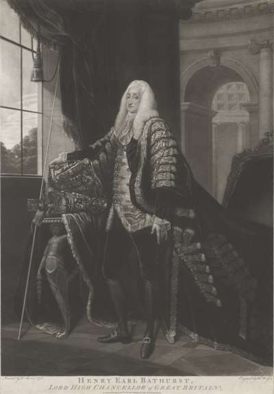 Image of Henry Bathurst, 2nd Earl Bathurst (1714-1794) Lord Chancellor