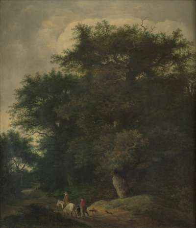 Image of Peasants in a Wood