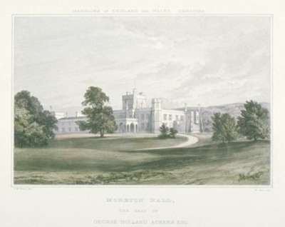 Image of Moreton Hall, the Seat of George Holland Ackers Esq.