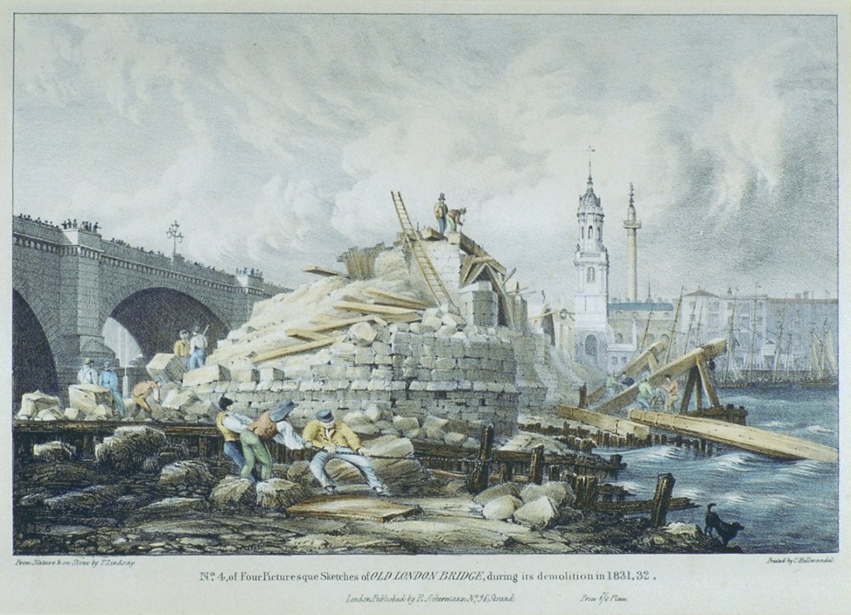 Image of Old London Bridge No. 4