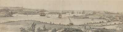 Image of Mount Edgcumbe from Stonehouse Hill