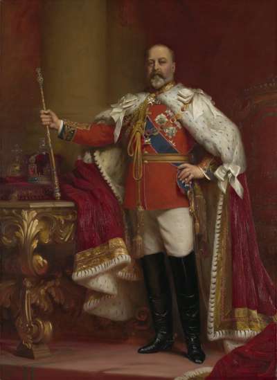 Image of King Edward VII (1841-1910) Reigned 1901-10