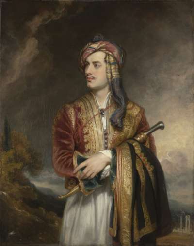 Image of George Gordon Noel Byron, 6th Baron Byron (1788-1824) poet