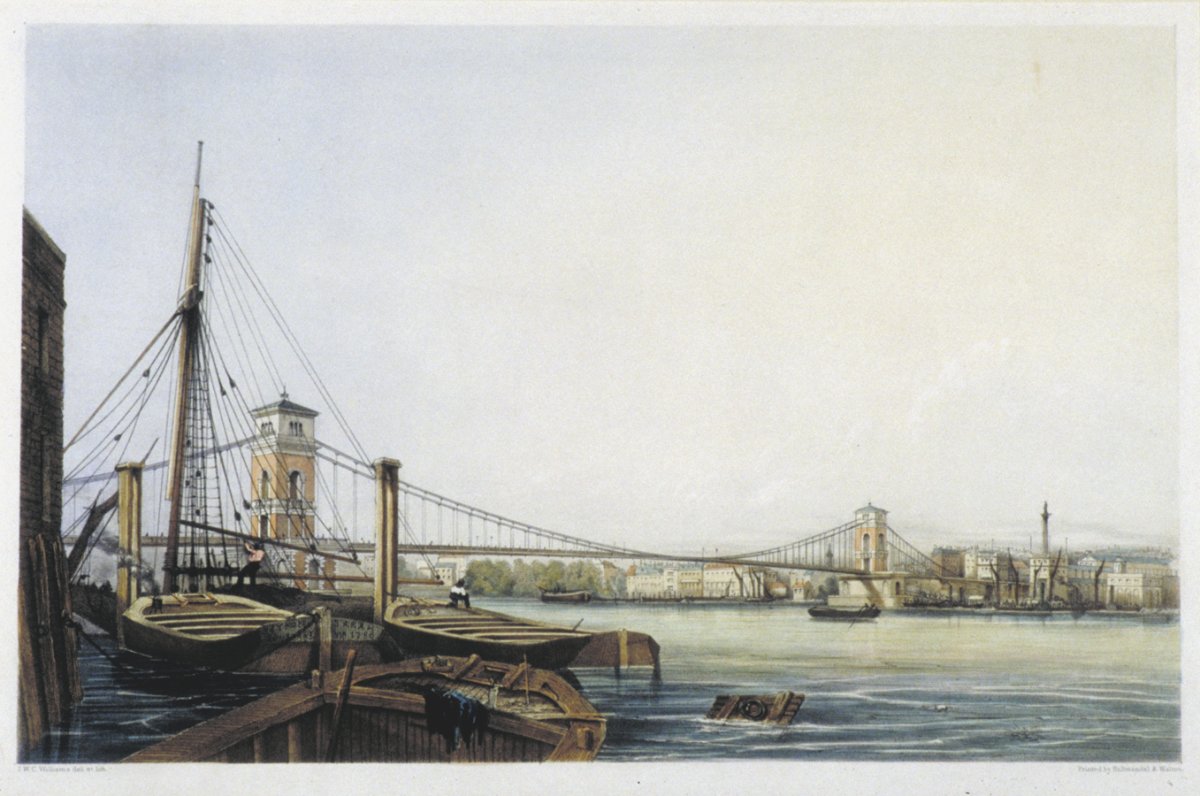 Image of Charing Cross Suspension Bridge