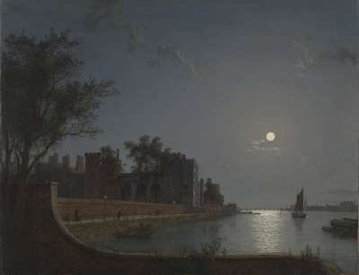 Image of Lambeth Palace by Moonlight