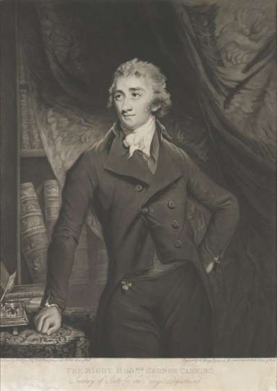 Image of George Canning (1770-1827) Prime Minister