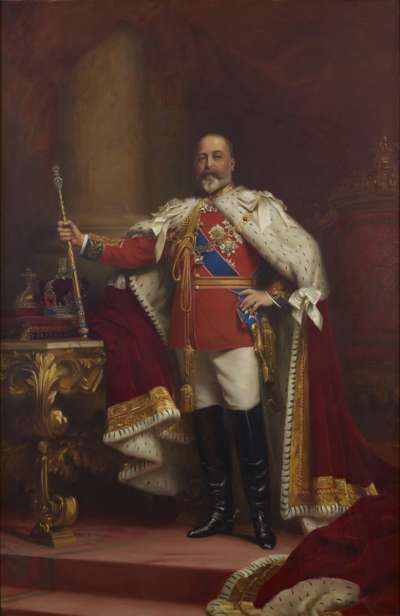 Image of King Edward VII (1841-1910) Reigned 1901-10