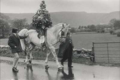 Image of Garland Day, Castleton, Derbyshire