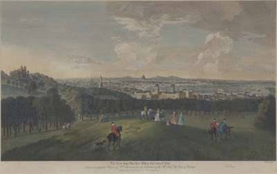 Image of The View from One-Tree Hill in Greenwich Park