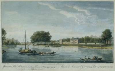 Image of Governor Pitt’s House (late Secretary Johnson’s) at Twickenham