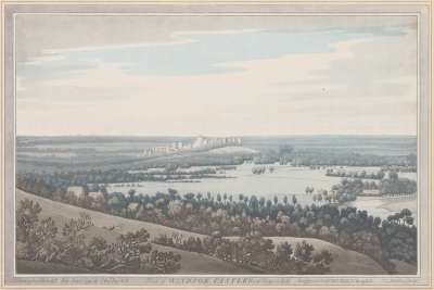 Image of Windsor Castle from Coopers Hill