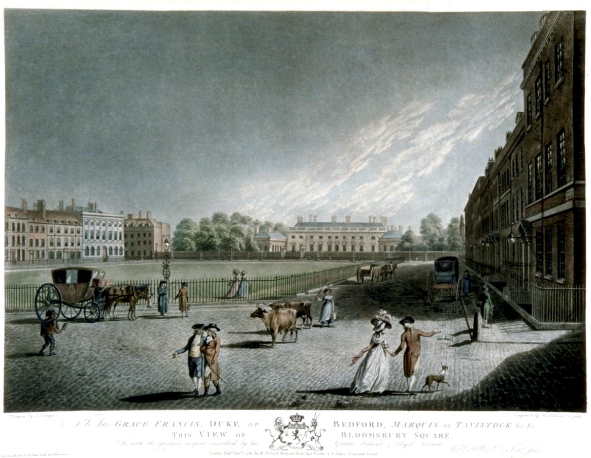 Image of View of Bloomsbury Square