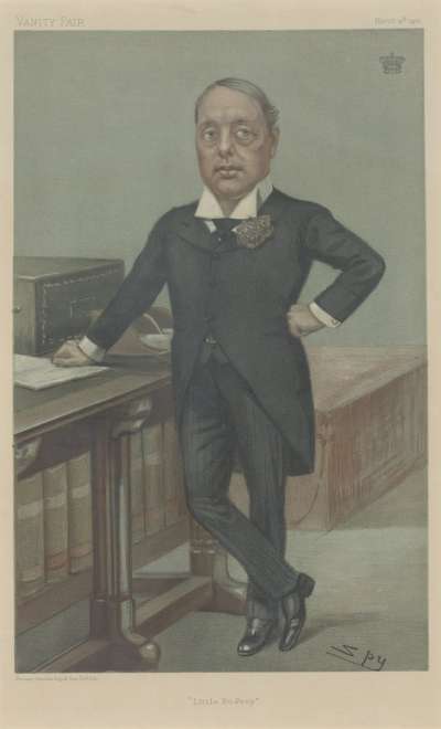 Image of Archibald Philip Primrose, 5th Earl of Rosebery and 1st Earl of Midlothian (1847-1929): “Little Bo-Peep”