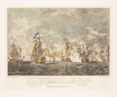 Image of French Defeat off Cape Lagos