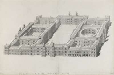 Image of The Palace of Whitehall: The Charing Cross Side