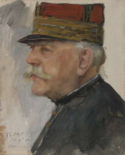 Image of Marshal Joffre (1852-1931) Commander-in-Chief French Armies