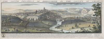 Image of The South Prospect of Bridgnorth, in the County of Salop