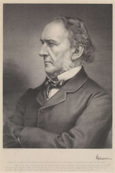 Image of William Ewart Gladstone (1809-1898) Prime Minister