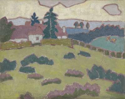 Image of Landscape with Cottages