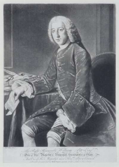 Image of William Pitt, 1st Earl of Chatham (1708-1778) Prime Minister