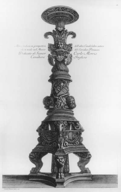 Image of Altra Veduta in Perspettiva dell’Altro Candelabro Antico