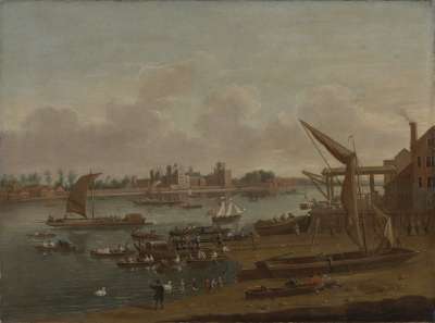 Image of Lambeth Palace and the Horseferry from Westminster