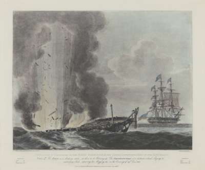 Image of Engagement of Frigates “Java” & “Constitution” [Plate 4]