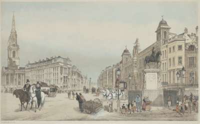 Image of Entry to the Strand from Charing Cross