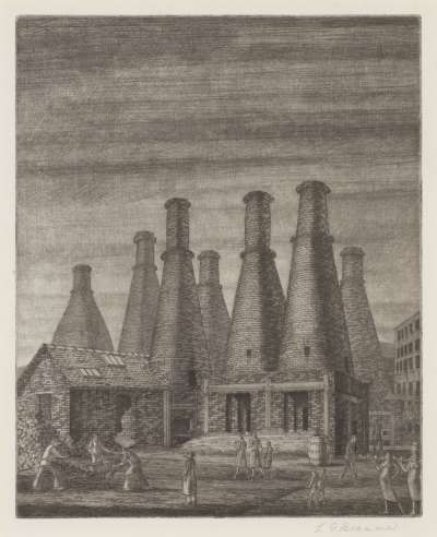 Image of The Seven Sisters Majolica Kilns, Burslem