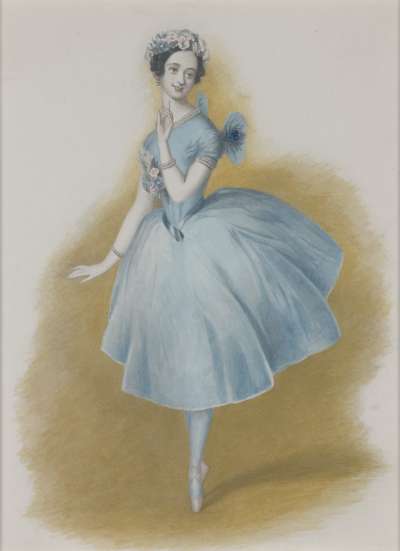 Image of Marie Taglioni in “La Sylphide”