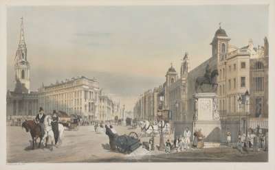 Image of Entry to the Strand from Charing Cross