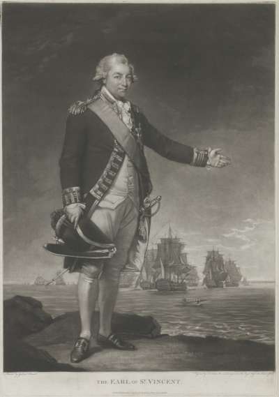 Image of John Jervis, Earl of St Vincent (1735-1823) Admiral