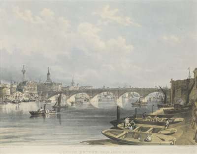 Image of London Bridge, from above Bridge