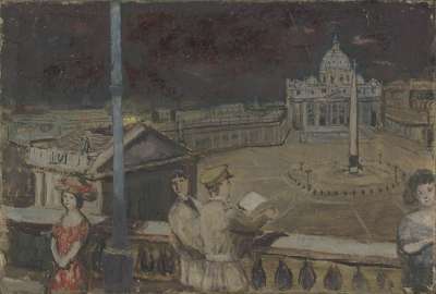 Image of Between Two Fires: A Dream (St. Peter’s, Rome)