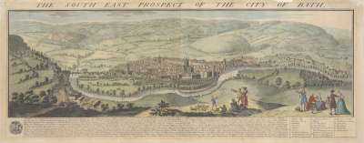 Image of The South East Prospect of the City of Bath