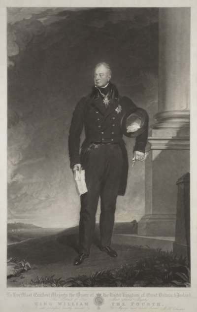 Image of King William IV (1765-1837) Reigned 1830-1837