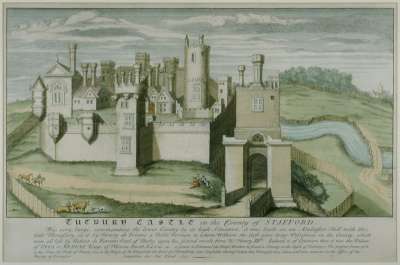 Image of Tutbury Castle in the County of Stafford