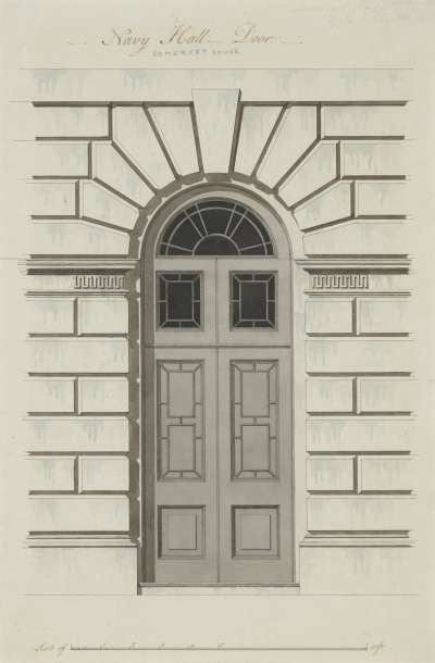 Image of Navy Hall Door, Somerset House