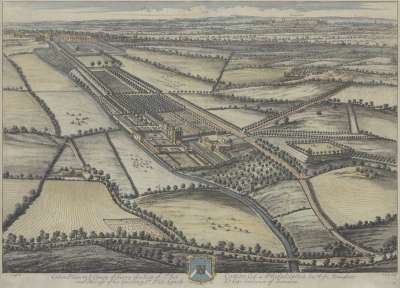 Image of Esher Place in ye County of Surry, the Seat of Thomas Cotton Esq.