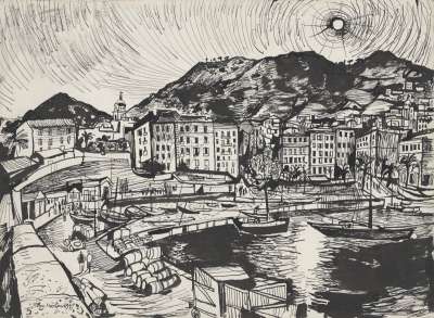 Image of Ajaccio Harbour, Corsica