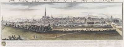 Image of The North East Prospect of the City of Salisbury