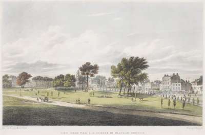 Image of View from the S.E. Corner of Clapham Common