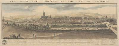 Image of The North East Prospect of the City of Salisbury