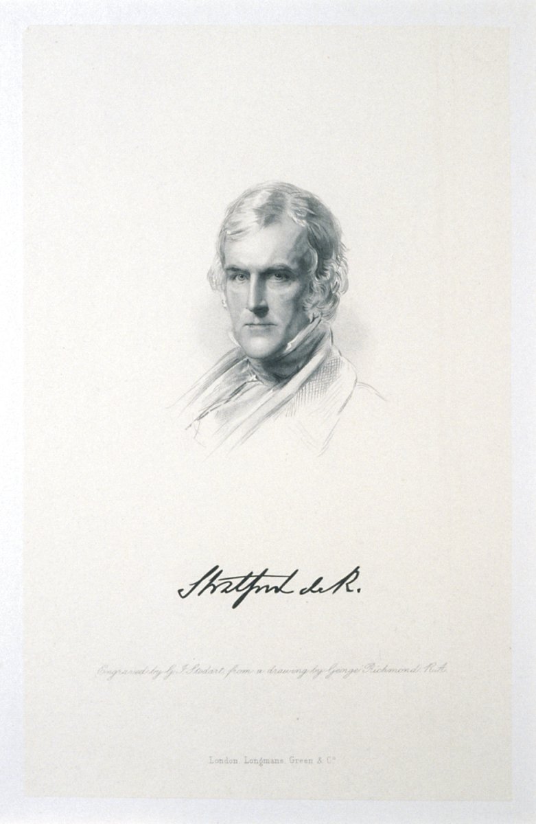 Image of Stratford Canning, Viscount Stratford de Redcliffe (1786-1880) diplomat