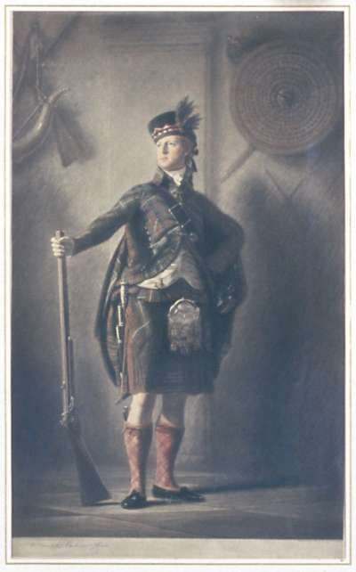 Image of Alasdair Ranaldson Macdonell of Glengarry (1773-1828) chief of clan Macdonell of Glengarry, and army officer