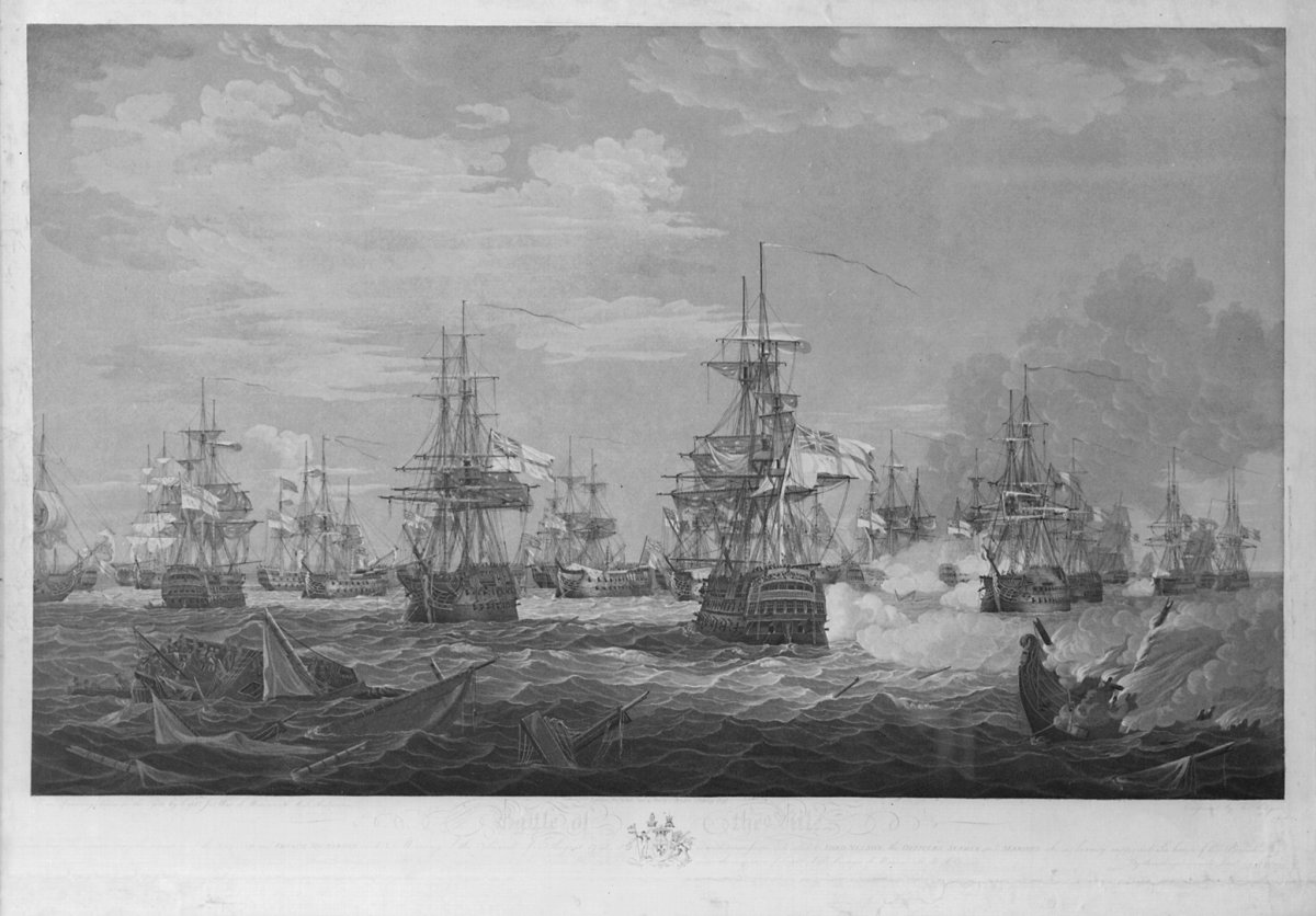 Image of Battle of the Nile: Morning of 2nd August 1798