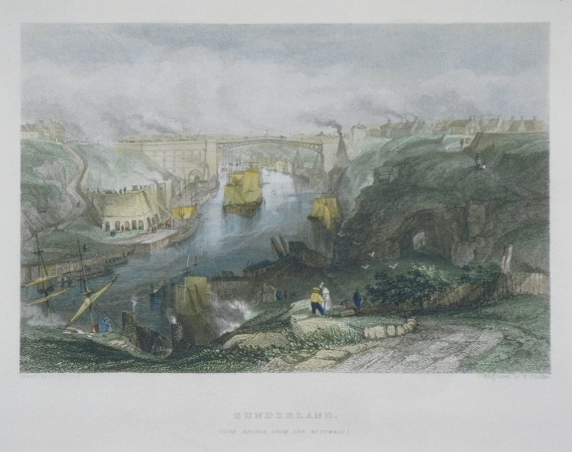 Image of Sunderland (The Bridge from the Westward)