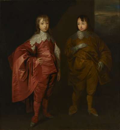 Image of George Villiers, 2nd Duke of Buckingham (1628-1687) and his brother Lord Francis Villiers (1629-1648)